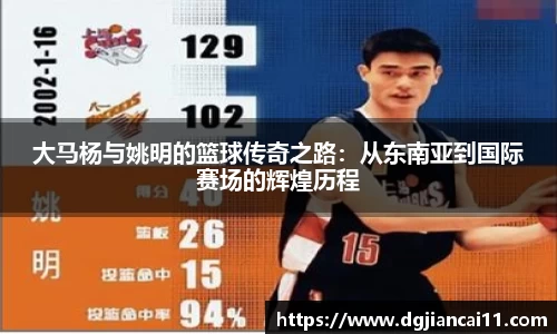 大马杨与姚明的篮球传奇之路：从东南亚到国际赛场的辉煌历程